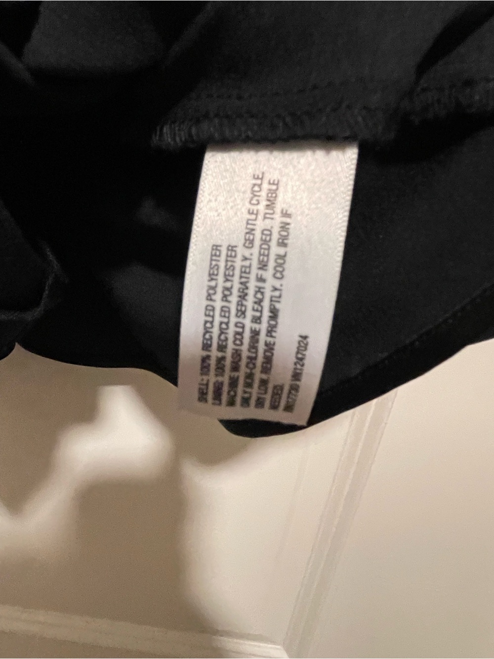 a new day Black Satin Tie-Back Spaghetti Strap Cami - Picture 3 of 3